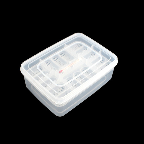 Gecko snake lizard reptile pet hatching egg tray box reptile hatching box hatching egg device bird egg turtle egg 16-grid egg position