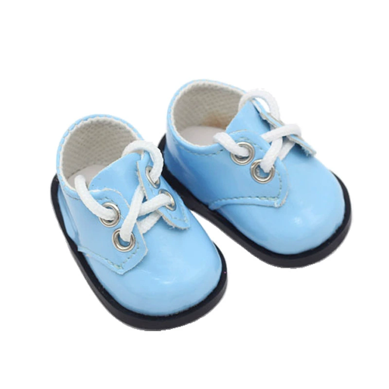 Кожаные туфли для кукол (Milu) для кукол 20 см, стиль Casual Sports, размеры 5.5×2.8 см