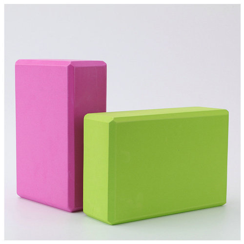EVA Yoga Bricks Factory Direct Sales Children's Fitness Dance Bricks Stone Crossing the River Bricks 120g Single Color High Density Wholesale