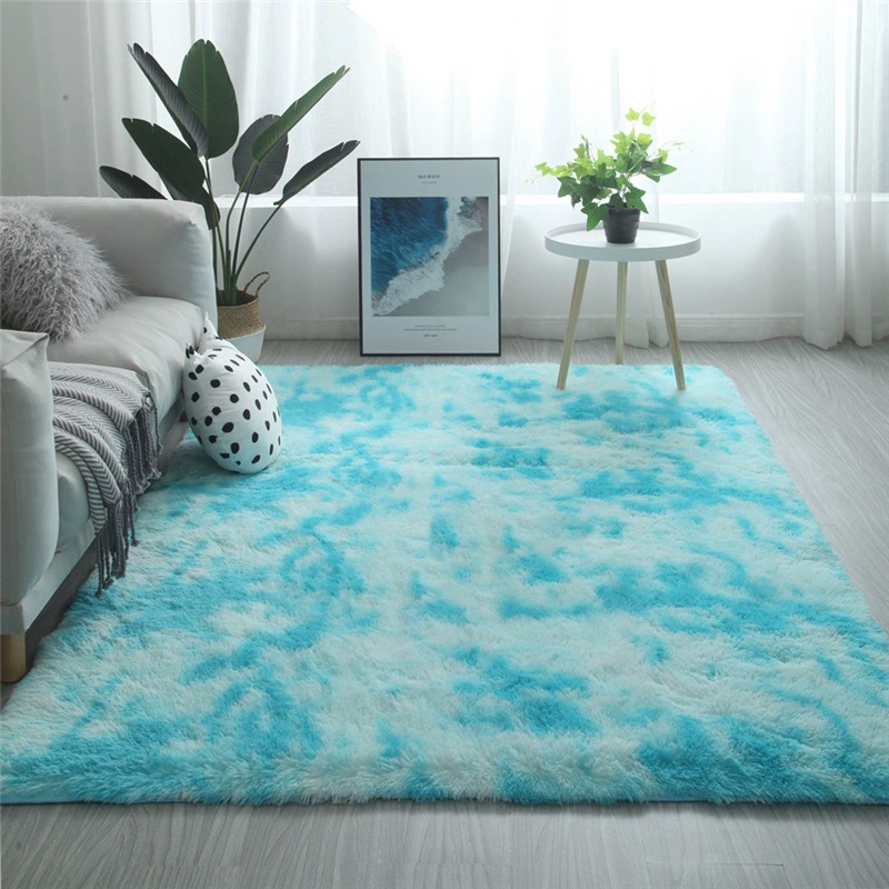 Ковер Nordic Gradient для гостиной и спальни, мягкий плюш, разных размеров