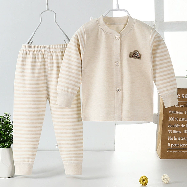 Color cotton flat waist soil yellow open