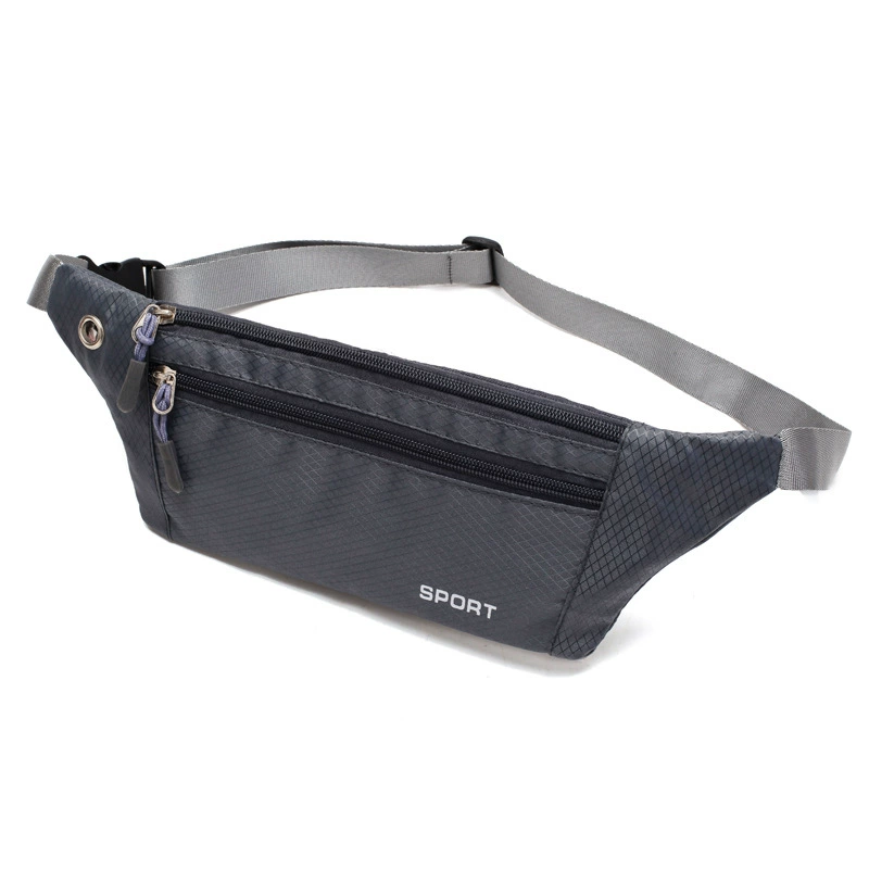 Sports Waist Bag, waterproof unisex phone pouch, multi-pocket 8.9×4.0×4.25 cm, lightweight 80 g