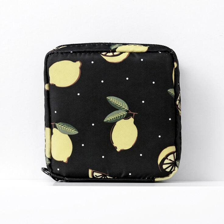 Lápiz labial Rojo Sobre Mini bolsa de cosméticos bolsa de maquillaje de alto grado portátil para mujer pastel de polvo bolsa de almacenamiento de bolsa portátil cosmética tamaño pequeño