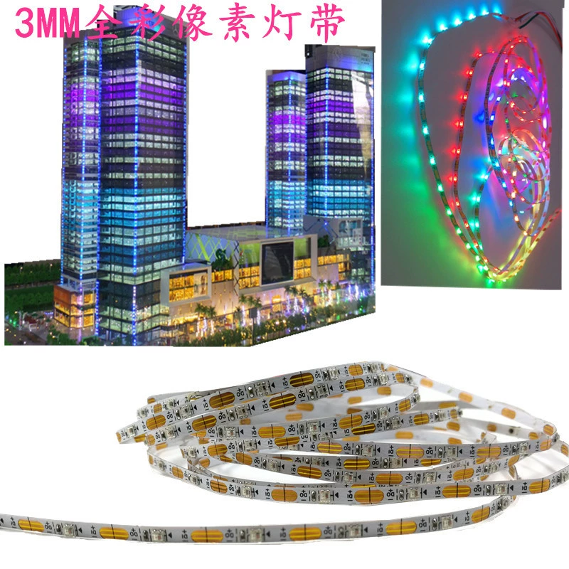 USB RGB светодиодная лента 2812, 1–4 м, 5V USB, пульт дистанционного управления, 12 Вт/м