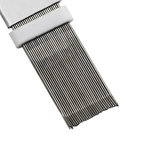 Wholesale stainless steel fin comb, air conditioning fin condenser comb, refrigeration repair tool warp cleaning brush