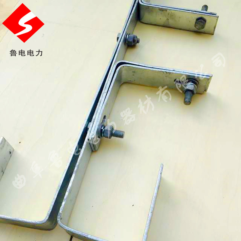 热镀锌型内盘式扁铁余缆架接头盒配套金具光缆金具厂家