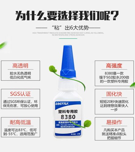 Plastic Special Glue, High-Strength Fast-Drying ABS Adhesive, PVC Acrylic Glue, Instant Adhesive Manufacturer