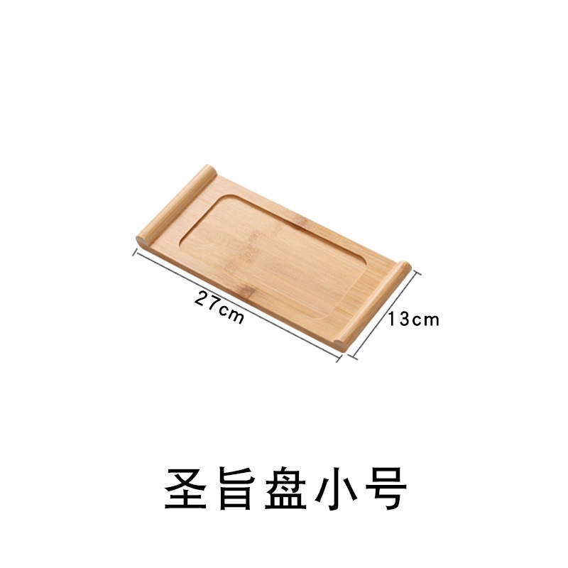 Японская деревянная rectangular чайная чашка