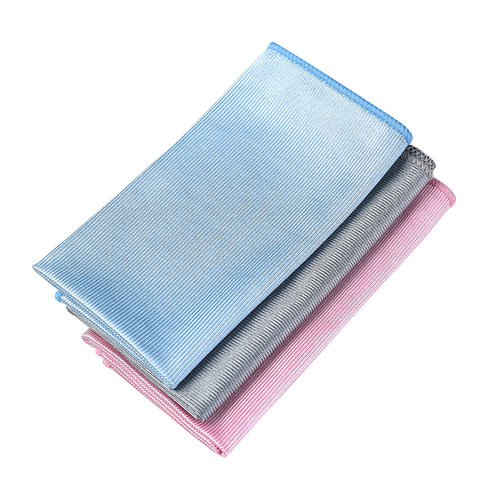 Manufacturer direct supply glass cleaning cloth home cleaning table wiping cloth does not shed hair no watermark cleaning cloth wine glass cloth