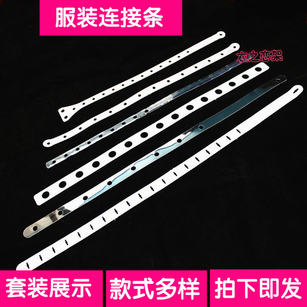 Transparent white black plastic hanger