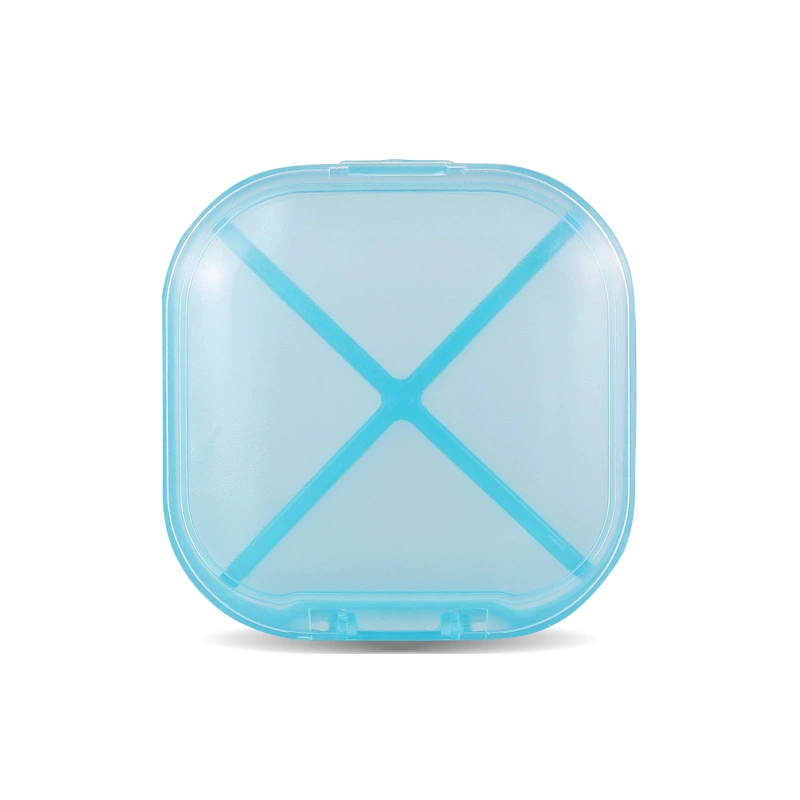 Портативный контейнер для лекарств с четырьмя сетками Mi You Portable Plastic Pharmaceutical Box с четырьмя сетками