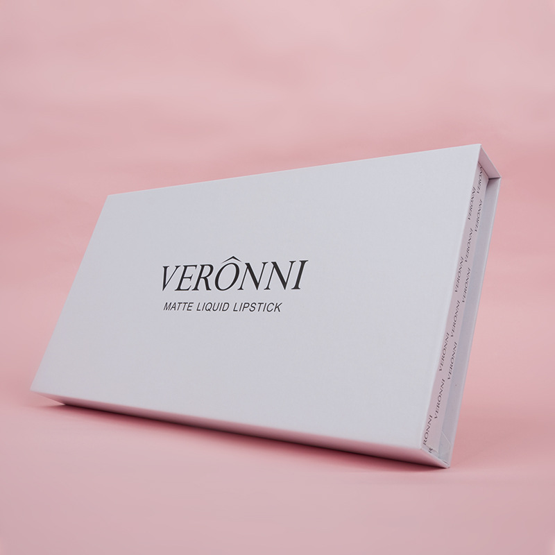VERONNI Bellini 12 Matte Non-stick Cup Lip Gloss Chocolate Flavor Lipstick Gift Set Lip Glaze Fog Surface