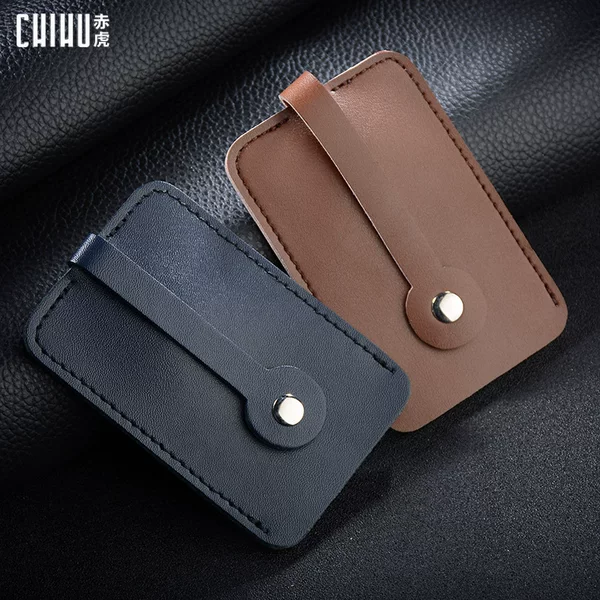 Pull-Out Car Key Case, Universal Storage Bag for Men and Women, Key Case, Simple First-Layer Cowhide Key Cover for Home Use
