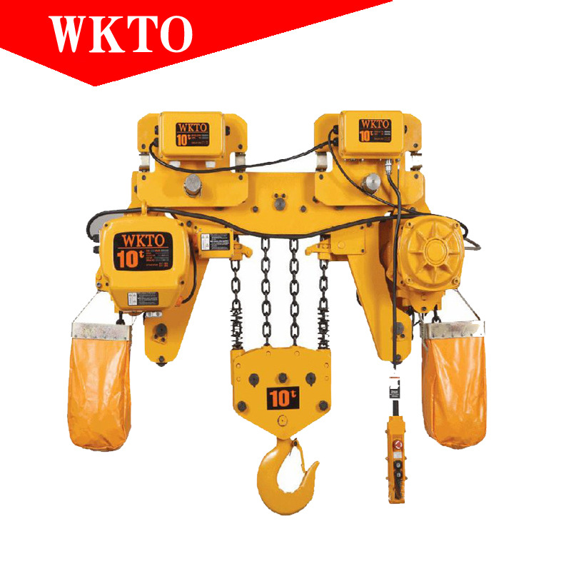 浙江WKTO10T起重葫芦运行式环链电动葫芦带跑车环链电动葫芦