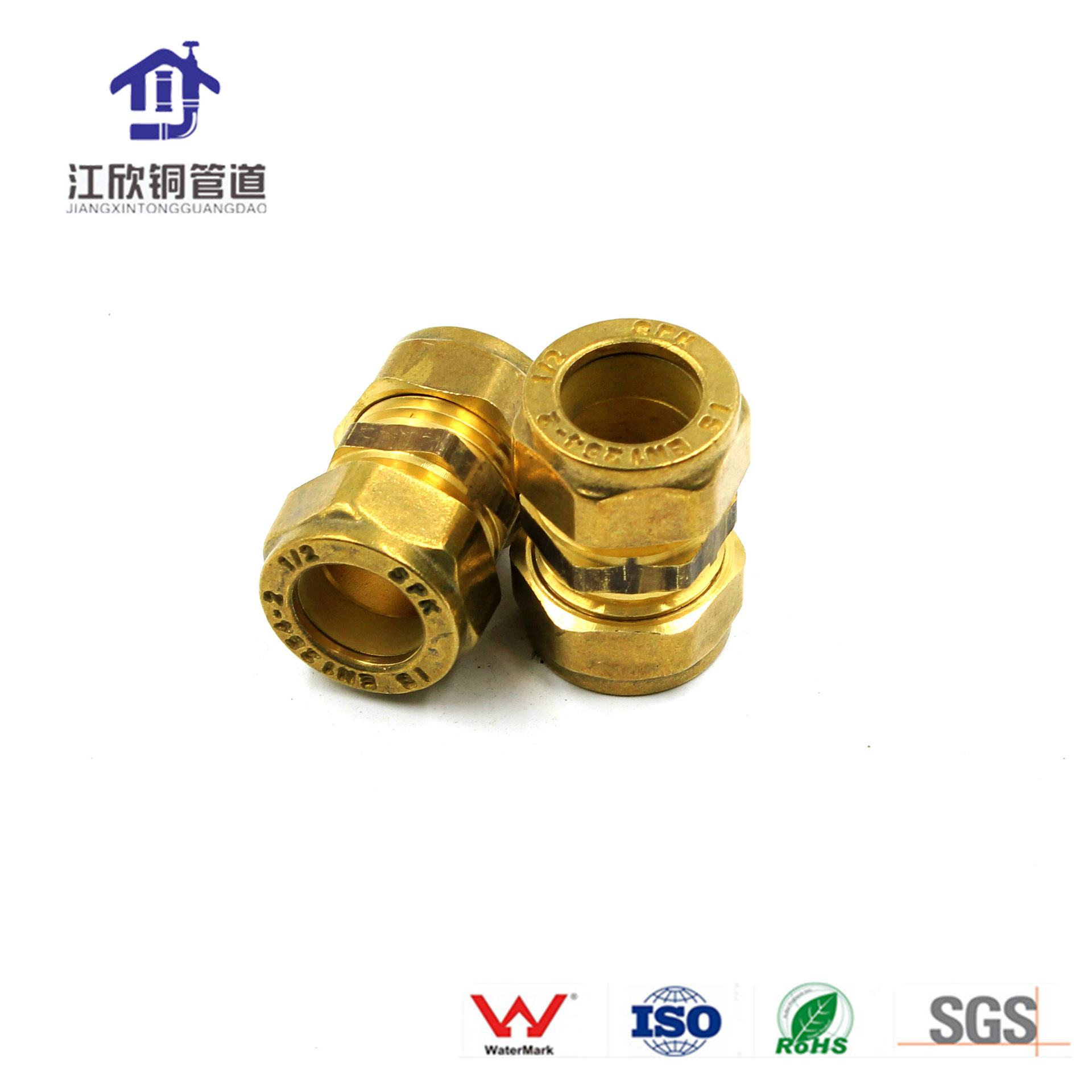 Abrazadera de latón socket alambre exterior Reducción Directa accesorios de tubería de latón