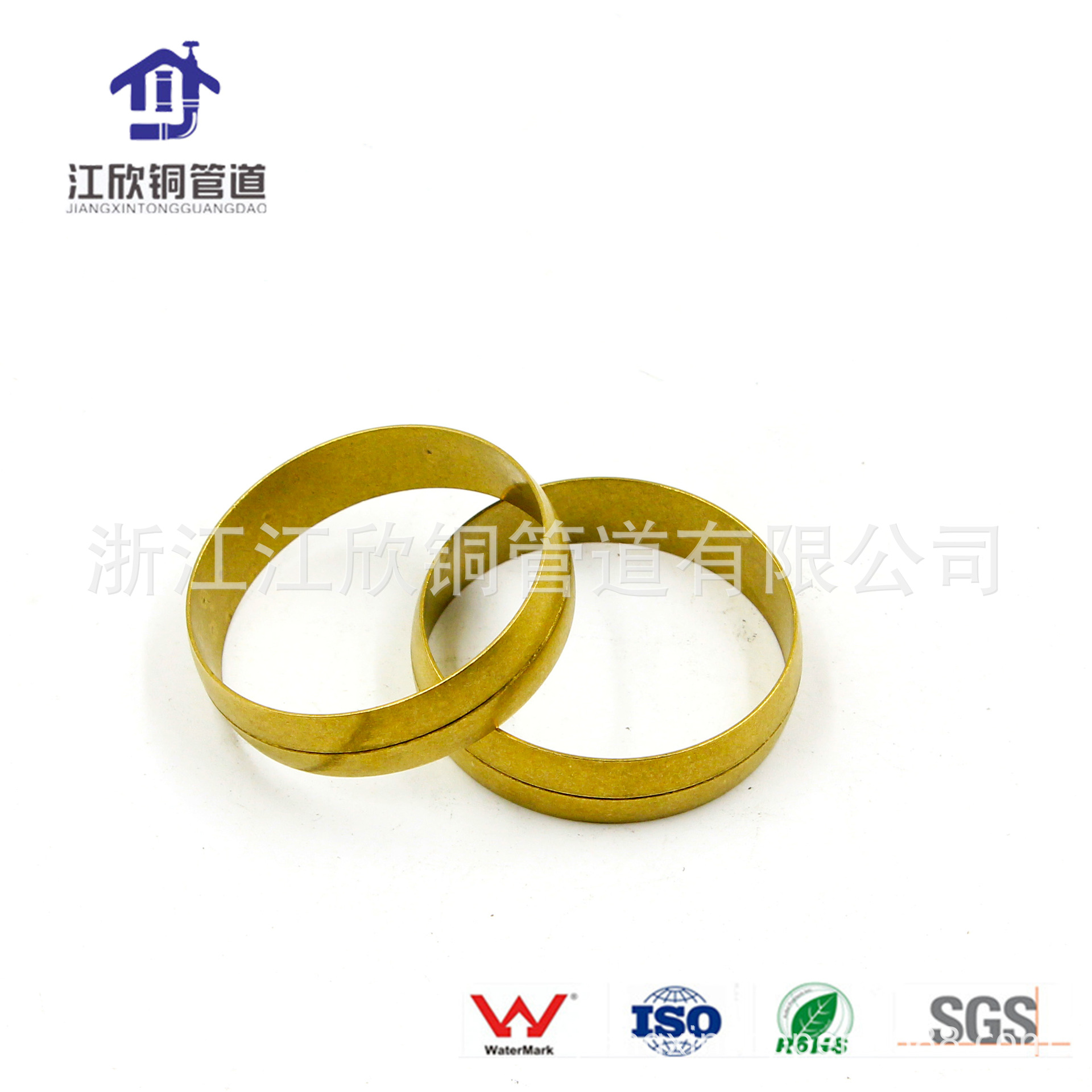 DZR cobre fino abrazadera anillo de alta calidad real latón presión especificación ilimitada no agrietamiento en stock pelo rápido