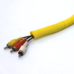 阻燃开口自卷式套管电线保护套管绝缘护套线束保护套管尼龙编织管