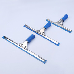 Glass Cleaner Stainless Steel Glass Scraper Glass Wiper Single-Sided Glass Wiper Window Scraper Tile and Floor Scraper 25cm-45cm