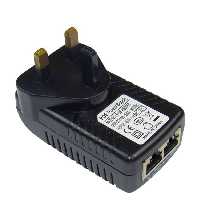 British Standard 24V1A 48V Poe Power Adapter Monitoring Wireless Ap Power Supply Ethernet Power Supply Module British Standard 24V1A 48V Poe Power Adapter Monitoring Wireless Ap Power Supply Ethernet Power Supply Module