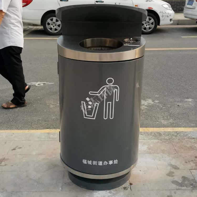 Municipal Road Trash Bin Custom Cylindrical Outdoor Other Garbage Collection Container Outdoor Steel Plate Garbage Trunk Municipal Road Trash Bin Custom Cylindrical Outdoor Other Garbage Collection Container Outdoor Steel Plate Garbage Trunk