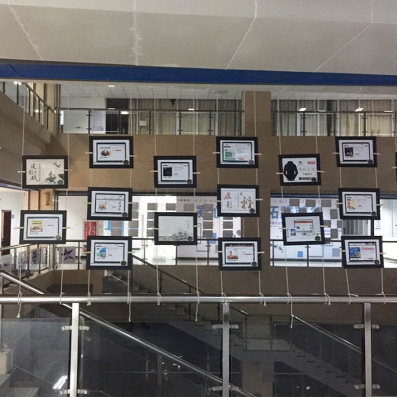 Mounted cardboard picture frame hanging wall hanging simple photo frame mounting 8 A4 paper frame painting room art works wall exhibition frame