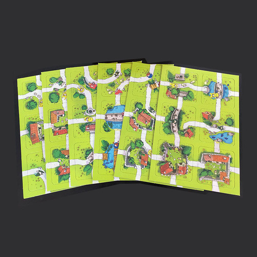 Carcassonne Children's Edition Carcassonne Chinese version includes river expansion Carcassonne 2-in-1 5-in-1 expansion