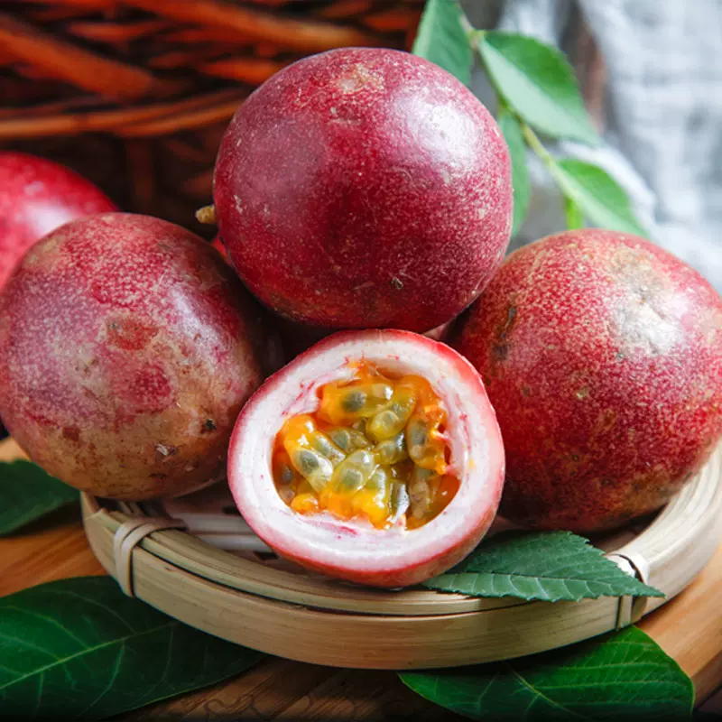 【活动】云南香百香果 代发1/5斤紫皮新鲜酸甜当季水果西番莲