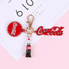 Cartoon keychain, headphones, fresh pendant, Cola