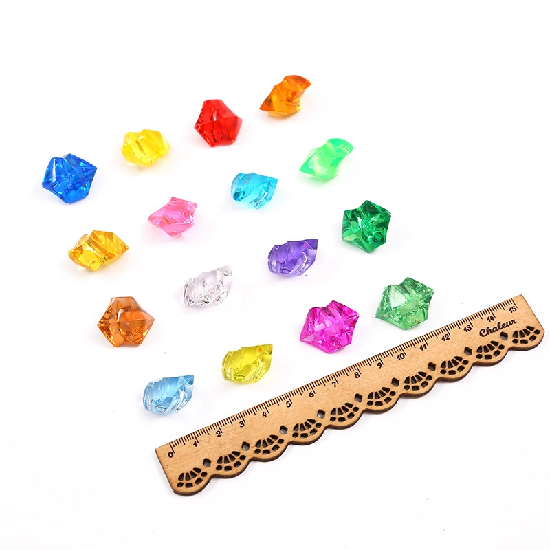 Acrylic realistic ice cubes, accessory, accessories, plastic transparent phone case, DIY