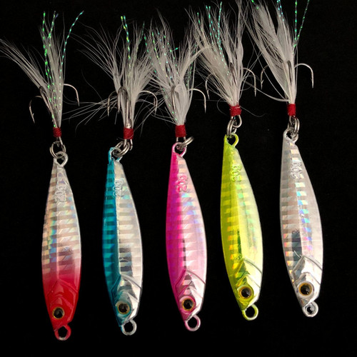 Foreign trade Ma brand shore slow rolling blade lure fishing hook fishing gear lure iron plate metal lure lead lure