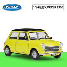 WELLY威利1:24迷你库珀MINI COOPER1300仿真合金汽车模型收藏摆件