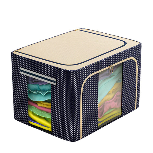 Solno Clothes Storage Box Fabric Organizing Box Oxford Fabric Quilt Storage Bag Toy Storage Box Wardrobe Shipping