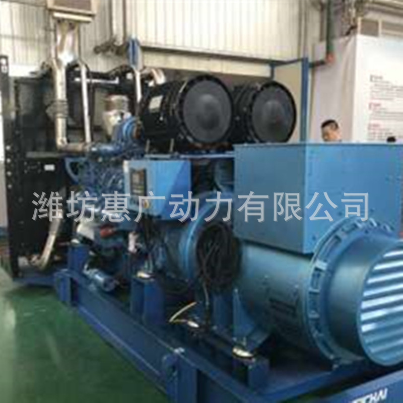 潍柴博杜安1200KW国三发电机组 配备16M33D1527E310柴油机