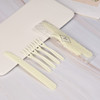 Supply M03 disposable PS knife fork is suitable for moon cake cake desserts, moon cake knife, one -knife and four forks