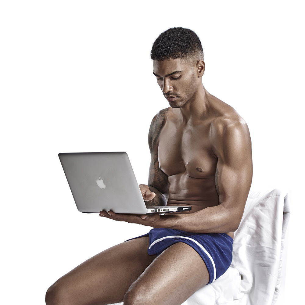 2019 nuevos pantalones de Casa de hombre seobean Xibín delantal de hombre marca de moda split sexy pantalones de Casa de hombre