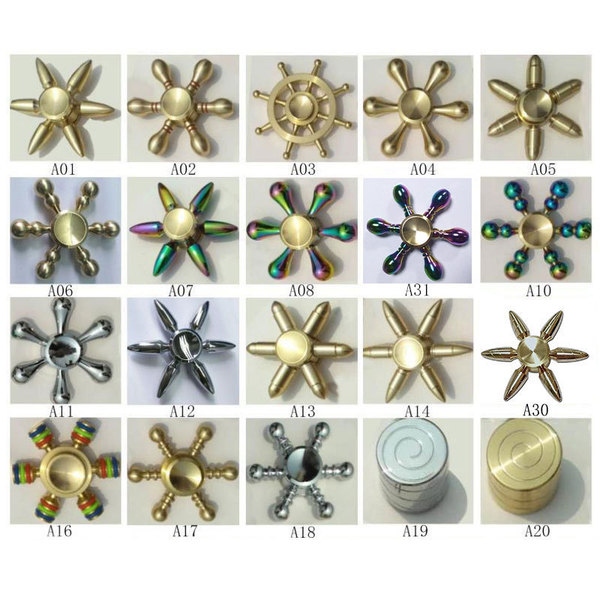 Electronic magnetic spinning top for finger