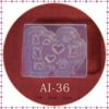 AI1-40 silicone mold Nail art Christmas jewelry and wealth cat and other cute pattern manufacturers low-cost clearance