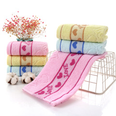 純棉提花毛巾廣告促銷品柔軟吸水加厚洗臉毛巾結婚伴手禮公司福利
