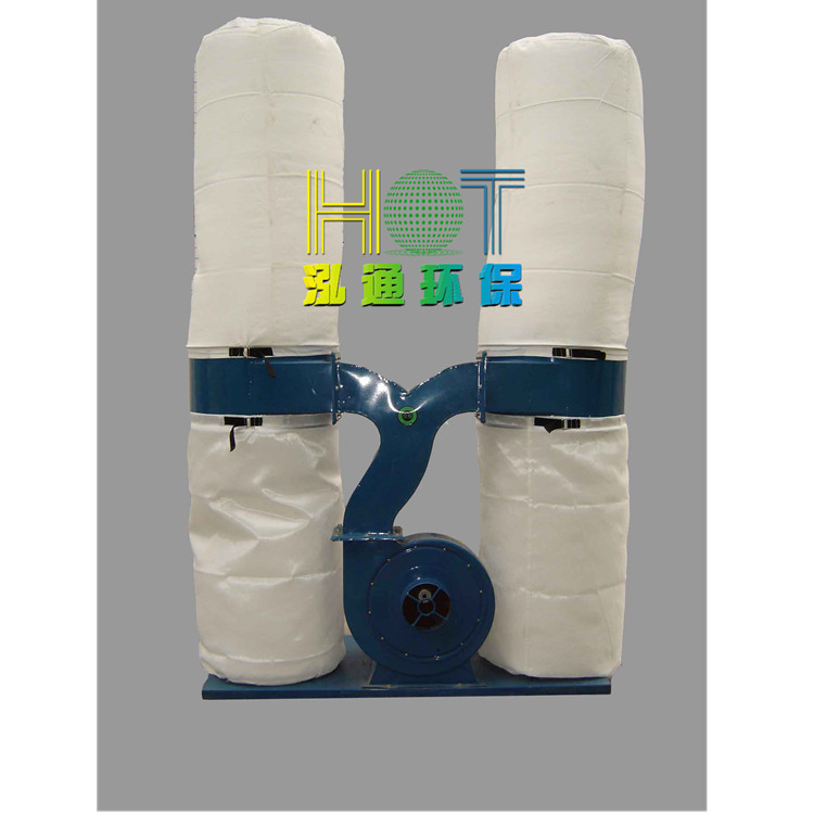 Factory Direct wooden factory movable bag type Single Barrel multi-barrel dust collector small industrial cloth bag vacuum cleaner