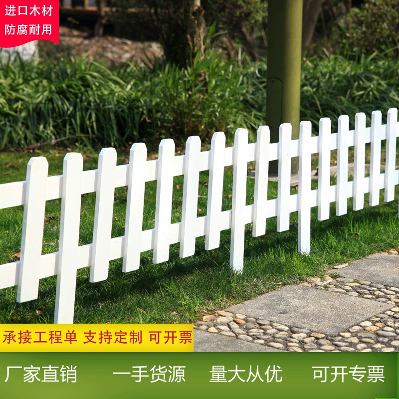 Открытый вилла забор из цельного дерева антикоррозийный карбонизированный забор двор деревянный забор огород садовый декоративный забор