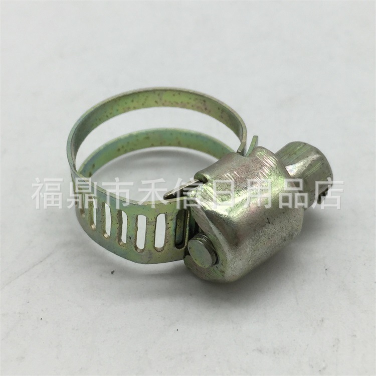 管扣卡箍煤气皮管不锈钢卡扣喉箍金属管扣猛火炉管扣防漏加固