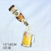 Baking cake decoration summer bubbling beer 插 plug -in beer men's birthday party dress