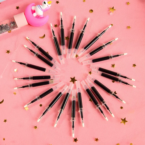 Fairy pen quicksand pen refill short refill 5cm6.5cm gel pen replacement refill needle tube bullet 10 pack