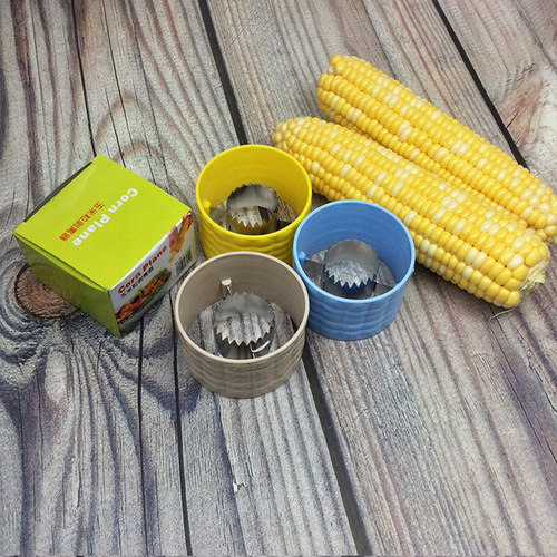 Creative kitchen gadgets stainless steel corn planer thresher planer corn kernel separator peeler peeler