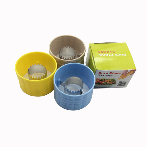 Creative kitchen gadgets stainless steel corn planer thresher planer corn kernel separator peeler peeler