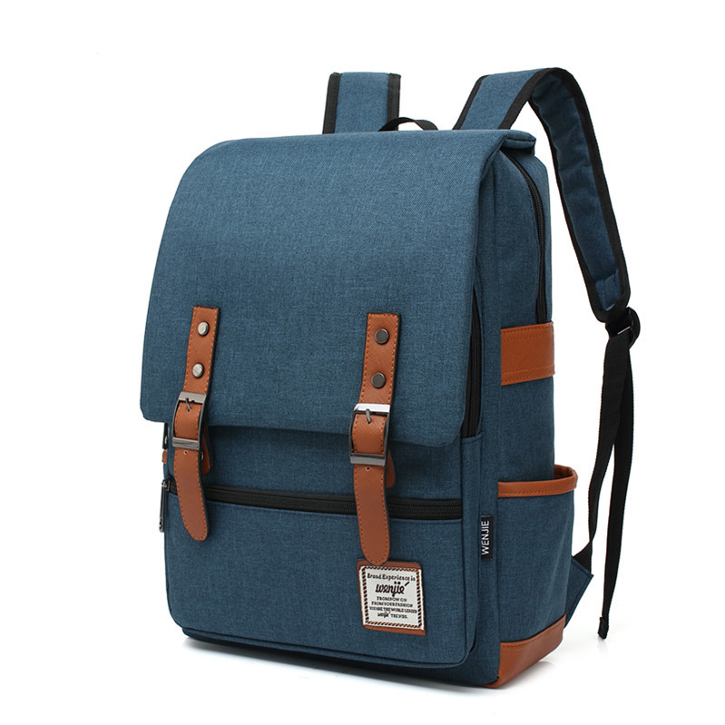 A generation of hair backpack 2024 new fashion trend women's school bag men's and women's canvas bag travel backpack large capacity
