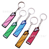 Silica gel musical instruments, keychain PVC from soft rubber, pendant, Birthday gift