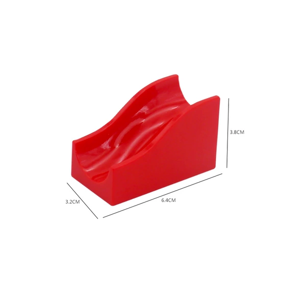 Red slide railed