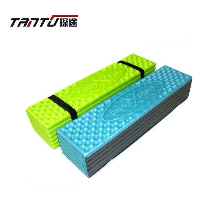 TANTU/Tantou XPE folding foam mat color honeycomb moisture-proof sleeping mat single wide camping sleeping mat