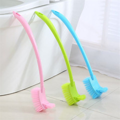 Toilet brush back candy-colored bristle bathroom brush floor cleaning creative multi-function toilet corner gap cleaning brush